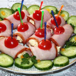 Закусочные мясные рулеты с сыром – рецепт приготовления с фото от Kulina.Ru