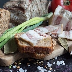 Засолка сала сухим способом