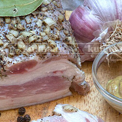 Грудинка соленая