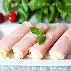 Рулеты из ветчины – рецепт приготовления с фото от Kulina.Ru
