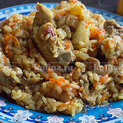 Плов с курицей в мультиварке