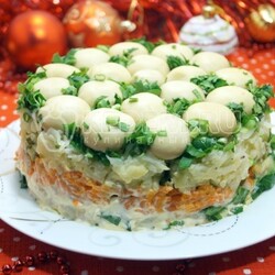 Салат «Грибная поляна»