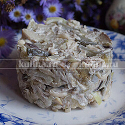 Салат "Лесная сказка" – рецепт приготовления с фото от Kulina.Ru