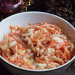 Салат с морковкой по-корейски