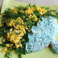 Салат на 8 марта: "Букет мимозы" – рецепт приготовления с фото от Kulina.Ru