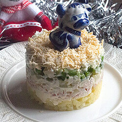 Салат Зимняя сказка