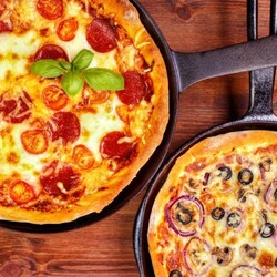 20 рецептов быстрой пиццы на сковороде