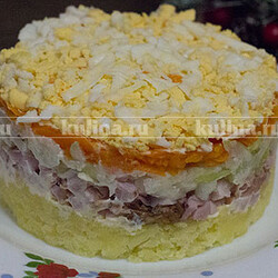 Салат "Мужская слеза" – рецепт приготовления с фото от Kulina.Ru