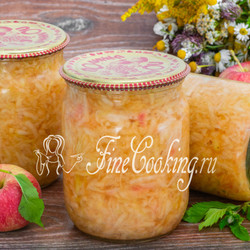 Яблочная начинка на зиму