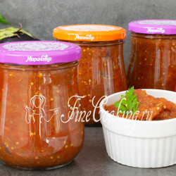 Айвар (икра) из перца и баклажанов на зиму