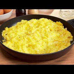 Как правильно приготовить пушистую яичницу? Идеальный  СКРЭМБЛ - ЯИЧНИЦА-БОЛТУНЬЯ от Всегда Вкусно!