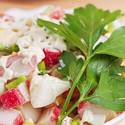 Салат с крабовыми палочками - рецепты от ТМ Шостка