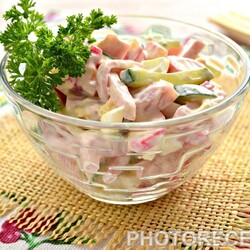 Салат Гарем, 1 кг полуфабрикат кулинарный (ТК0831) технологическая карта