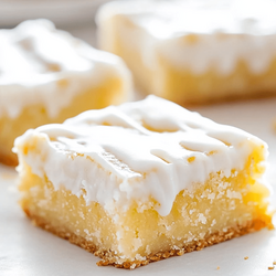 Lemon Brownies [40 Minutes]