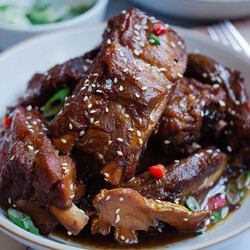 Easy Sticky Asian Pork Ribs Recipe
