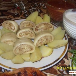 Слоеный даргинский хинкал