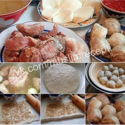 Даргинский хинкал (слоеный хинкал) (Дагестанская кухня)