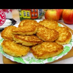 Яблочные оладьи | Всегда Вкусная Еда