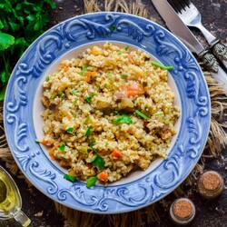 Булгур с фаршем