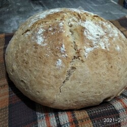 Бездрожжевой хлеб на молочной сыворотке "Деревенский"