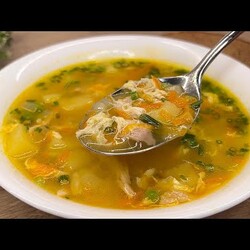 куриный супчик My grandmother gave me a wonderful soup recipe! We eat and want more!