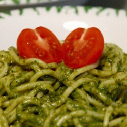 Спагетти с песто. Рецепт