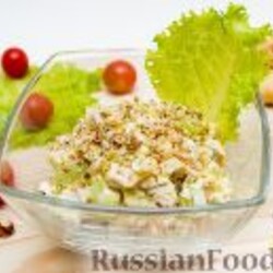 Рецепт: Салат "Настоящее наслаждение"сельдерей,курица