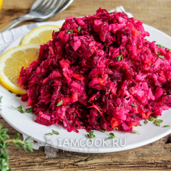 Винегрет на терке — рецепт с фото