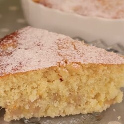 Шарлотка на сыворотке с яблоками в духовке: рецепт + 10 пошаговых фото