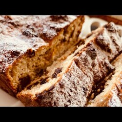 Диетический ПИРОГ из миндальной муки и сухофруктов