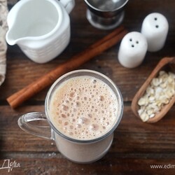 Шоколадный коктейль с овсянкой