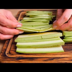 МАРИНОВАННЫЕ КАБАЧКИ БЕЗ ТЕРМООБРАБОТКИ