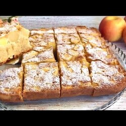 Пирог На Кефире С Яблоками