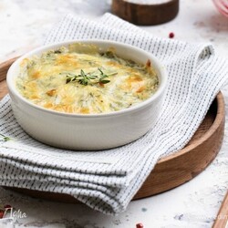 Картофельный гратен под сырной корочкой