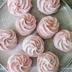 Яблочно-вишневый зефир