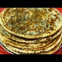 МУКА КИПЯТОК И ЗЕЛЕНЬ -  СОЧНАЯ ВКУСНЯТИНА ГОТОВА ПРОЩЕ НЕ БЫВАЕТ