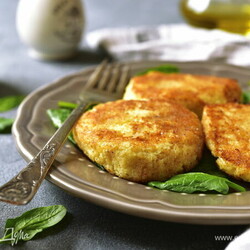 Постные котлеты из цветной капусты