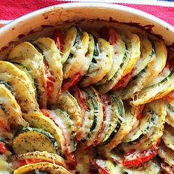 Очень вкусные кабачки запеченные с помидорами и сметаной - Готовим вкусно