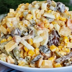 Салат «Я люблю тебя осень» - получается изумительно вкусным! - Мир салатов