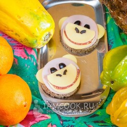 Бутерброд «Обезьяна» с сыром и колбасой — рецепт с фото