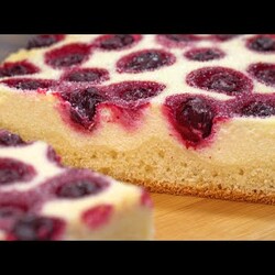 ПИРОГ с Творогом и ягодами