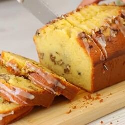 Апельсиново-ореховый кекс + способ очистки грец.орехов