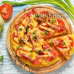 Кабачковая пицца на сковороде