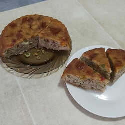 Пирог на кефире с сухофруктами (бюджетный)