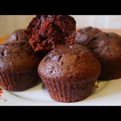 Шоколадные кексы на КИПЯТКЕ