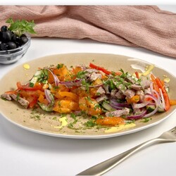 Диетический салат с говядиной – пошаговый рецепт приготовления с фото