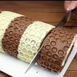 Рулет из печенья