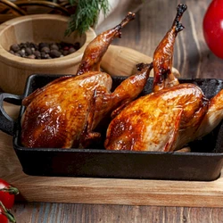 Перепела по-царски | Рецепты компании Qegg