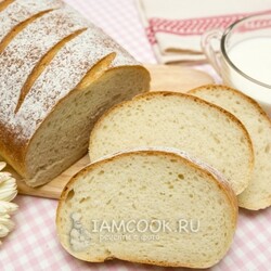 Белый хлеб «Быстрый» — рецепт с фото