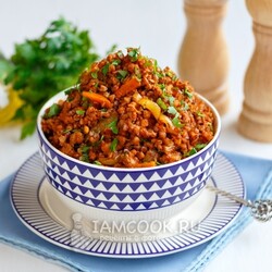 Гречка по-купечески с фаршем